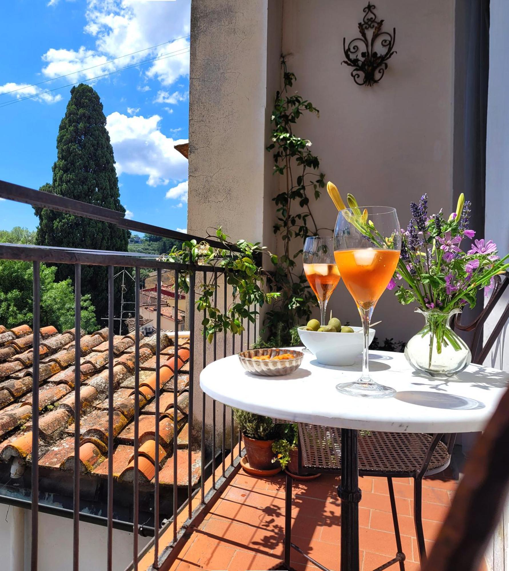 Vista Su Giardini Storici In Oltrarno Apartment Florence Luaran gambar